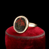 "Je Réponds à la Touche" Wax Seal Ring