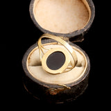 Grand Tour Micromosaic Dove Ring