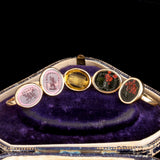 "Brighter Hours Will Come" Wax Seal Ring