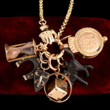 Handclasp Charm Base Necklace