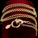 Handclasp Charm Base Necklace