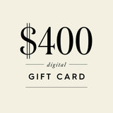 $400 Digital Gift Card
