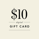 $10 Digital Gift Card