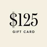 $125 Digital Gift Card