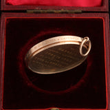 Victorian "Honorable Testimonial" Masonic Medal