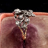 18th Century Rose Cut Diamond Giardinetti Ring