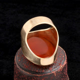 Georgian "Fides Telum" Carnelian Intaglio Ring