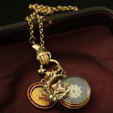 Handclasp Charm Base Necklace